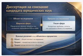 Диссертация на соискание кандидата юридических наук