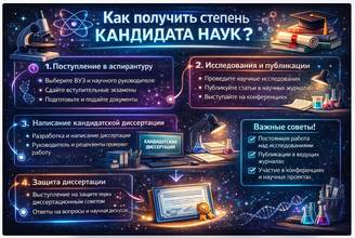 Как получить степень кандидата наук