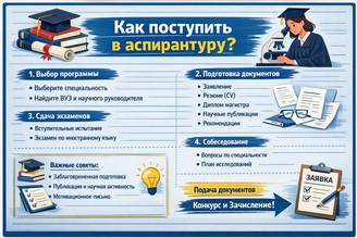 Как поступить в аспирантуру