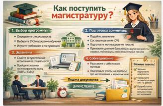 Как поступить в магистратуру