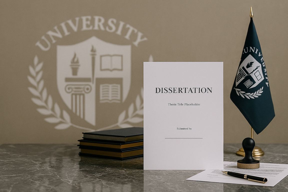 Оформление докторской диссертации