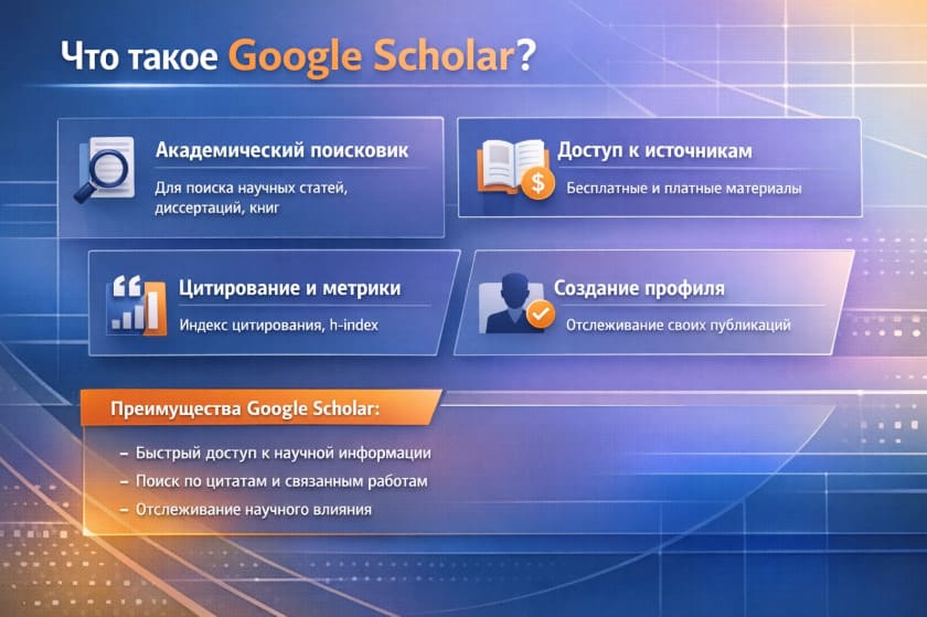 Что такое Google Scholar