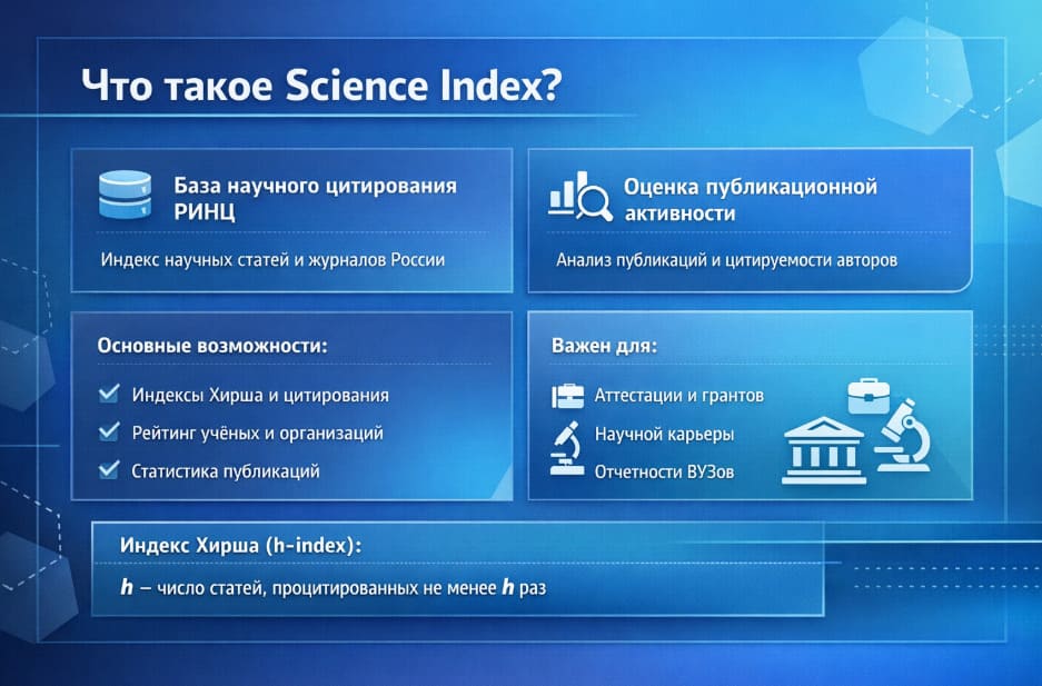 Что такое Science Index