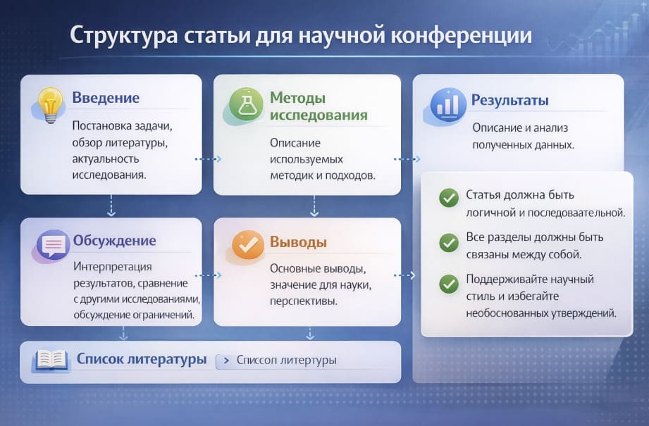 Структура статьи для научной конференции