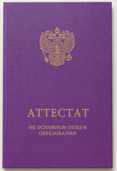 Фиолетовый диплом