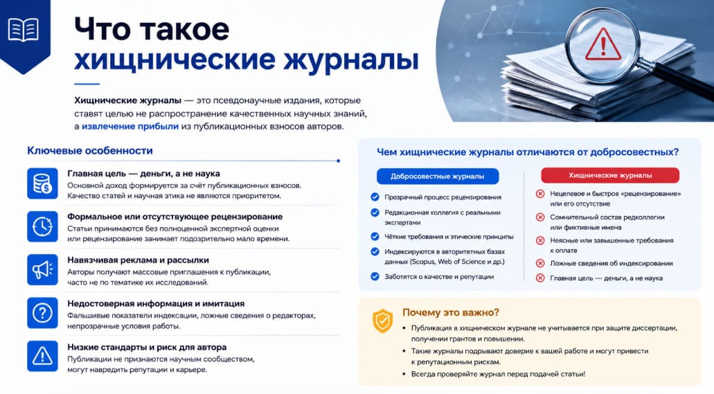 Что такое хищнические журналы