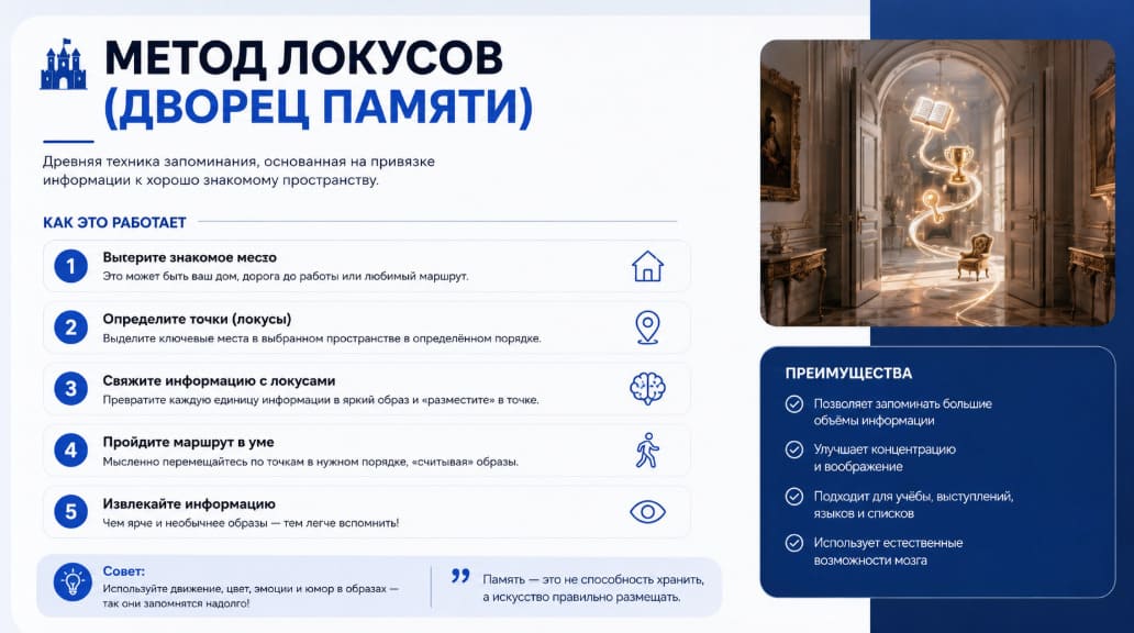 Метод локусов (дворец памяти)