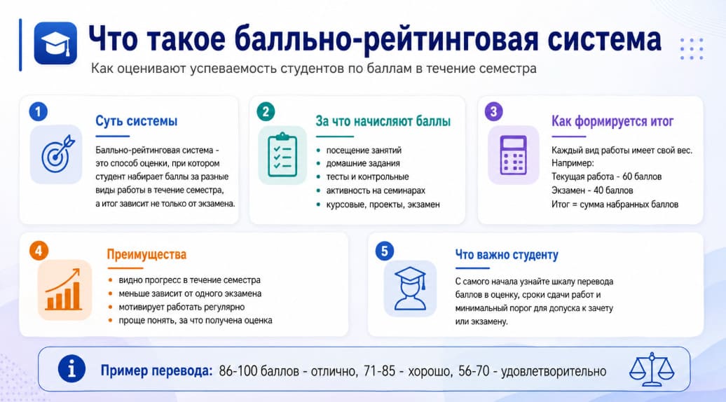 Что такое балльно-рейтинговая система