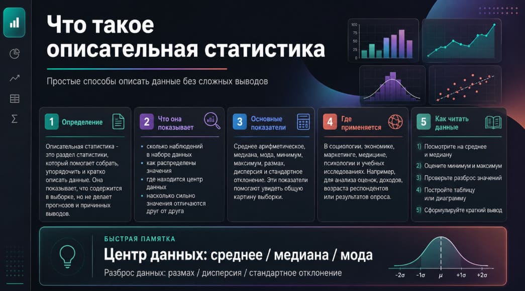 Что такое описательная статистика