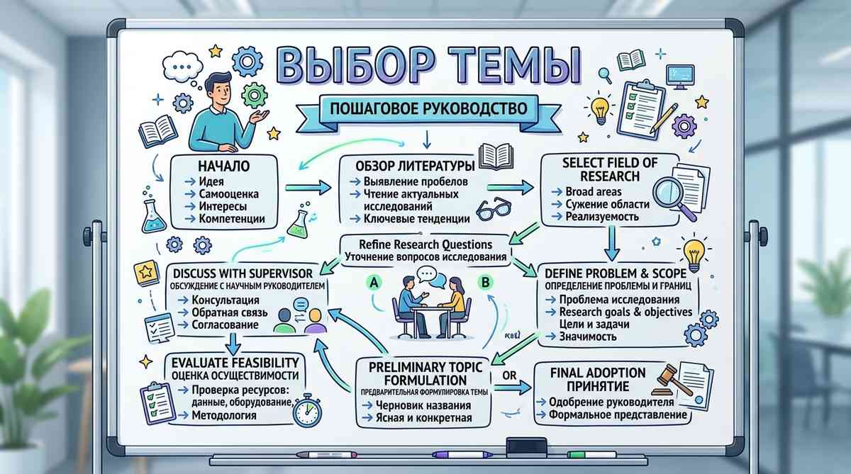 Алгоритм выбора темы диссертации