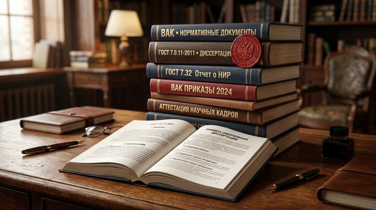 Какие официальные правила регулируют написание диссертации