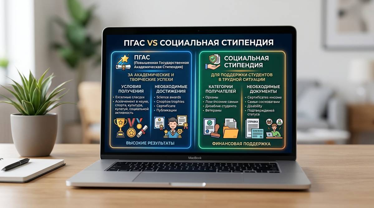 Повышенная государственная академическая и повышенная социальная стипендия: в чем разница