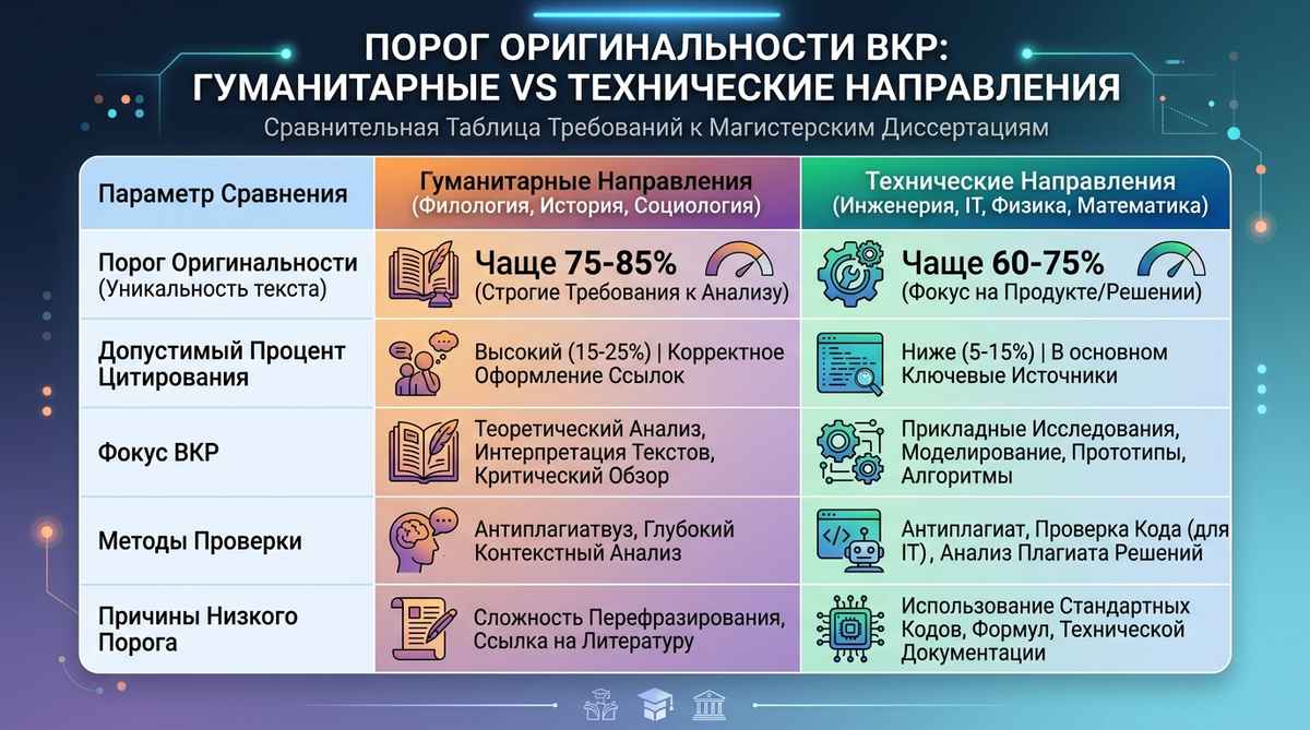 Что считается оригинальностью магистерской диссертации