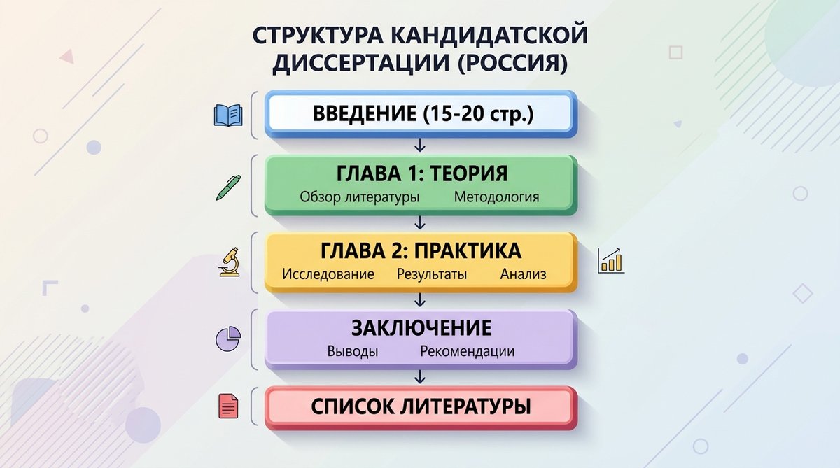 Правила написания диссертации по ГОСТ: структура и объём