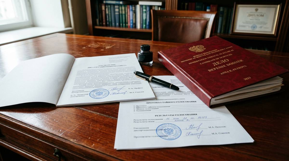 Документы, которые совет запрашивает перед защитой