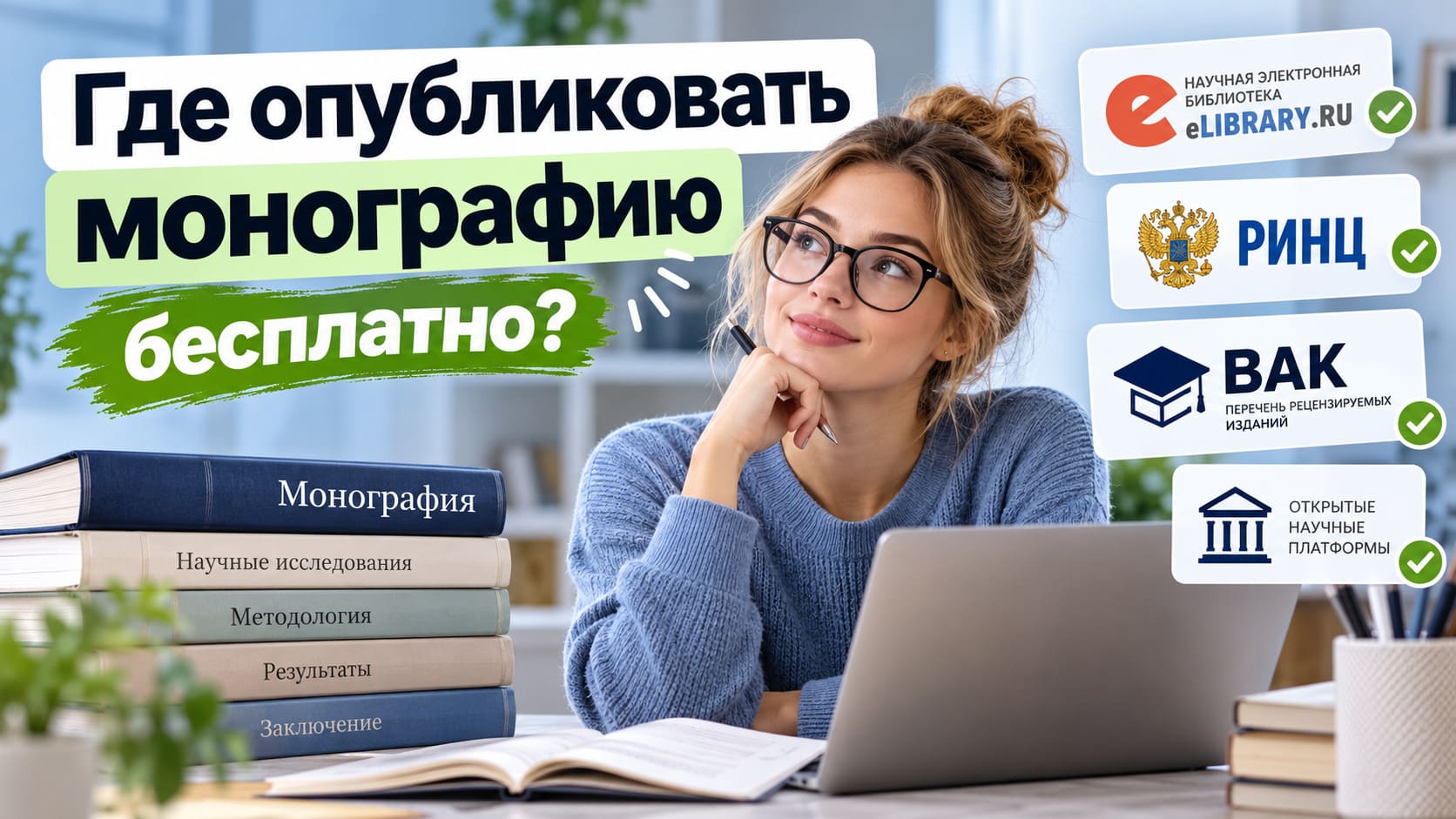 Где опубликовать монографию бесплатно