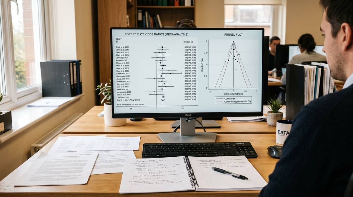 Как читать результаты метаанализа: forest plot и funnel plot