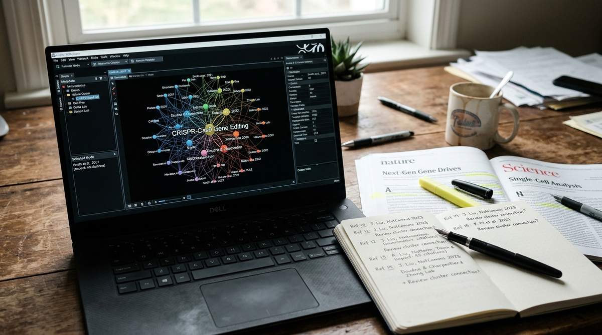 Как работает ИИ-поиск в Litmaps: карты цитирований и Seed Maps