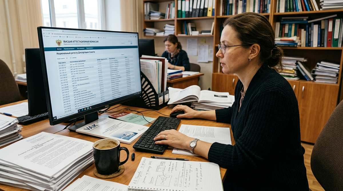 Как узнать, есть ли в конкретном университете диссертационный совет