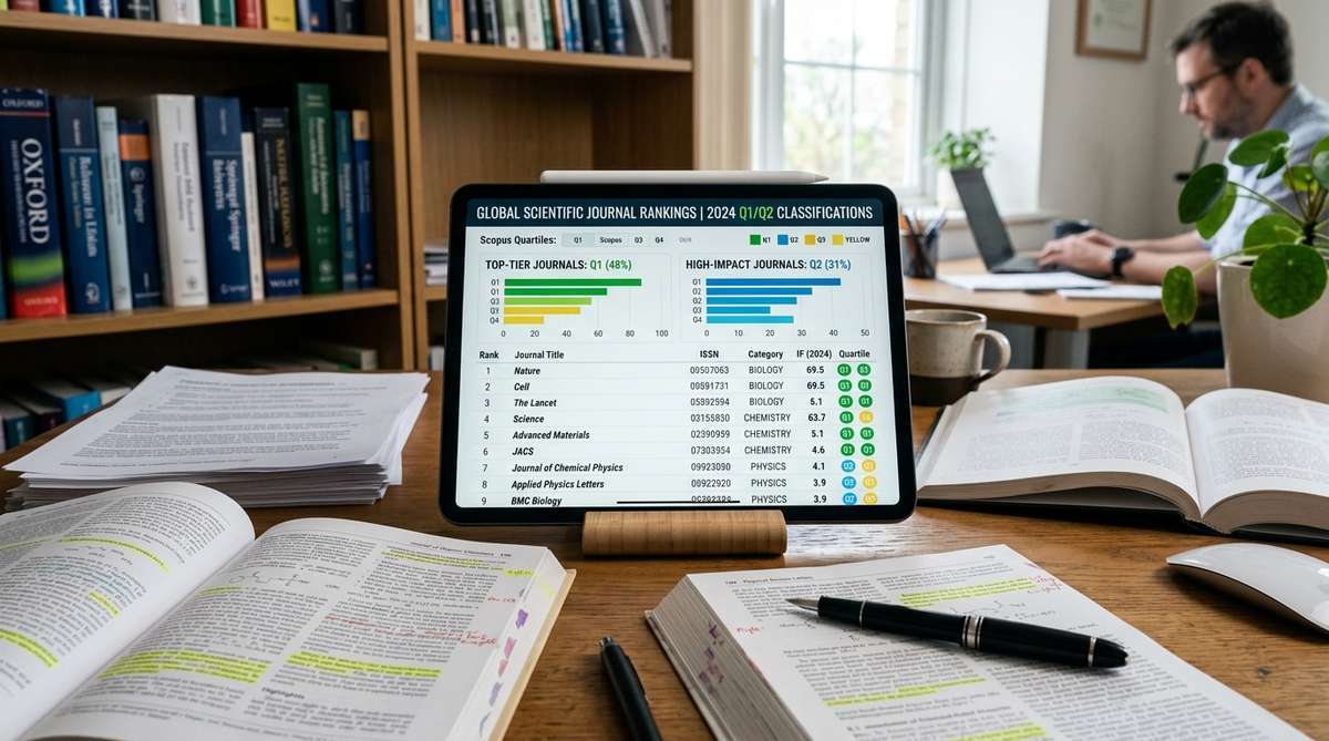 Квартили журналов Scopus и Web of Science