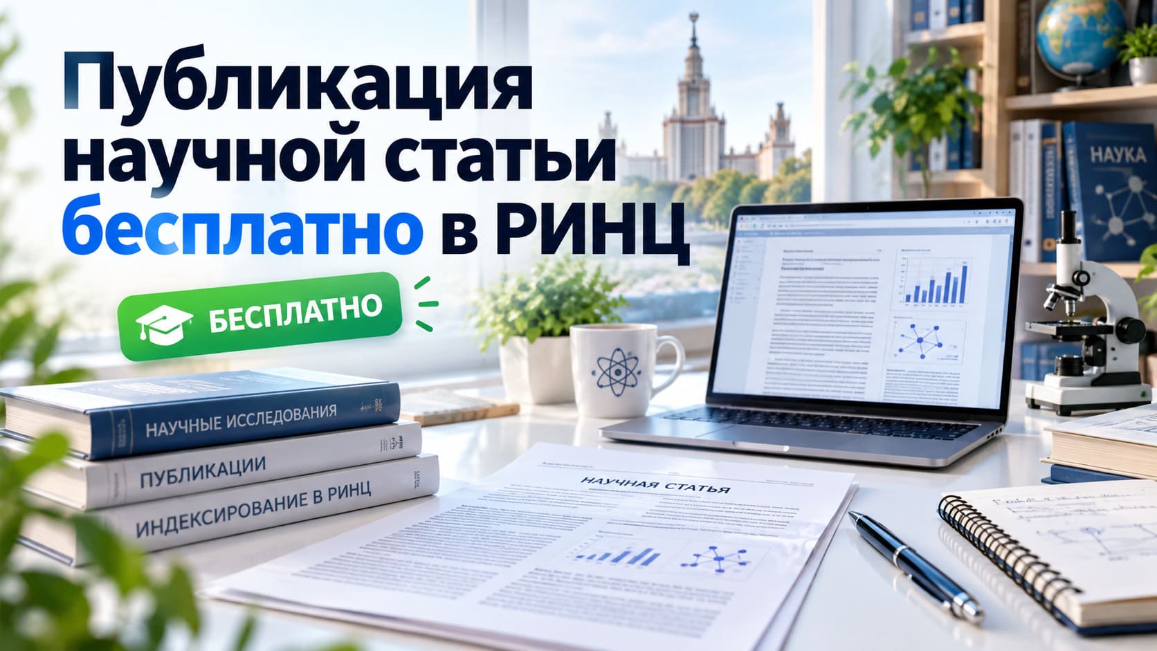 Публикация научной статьи бесплатно в РИНЦ