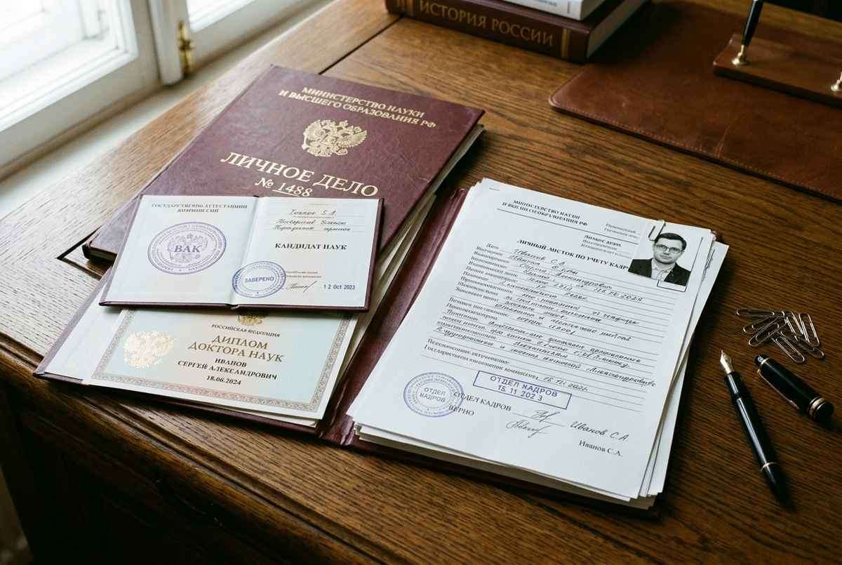 Порядок получения и включения акта в диссертацию по ГОСТ Р 7.0.11-2011