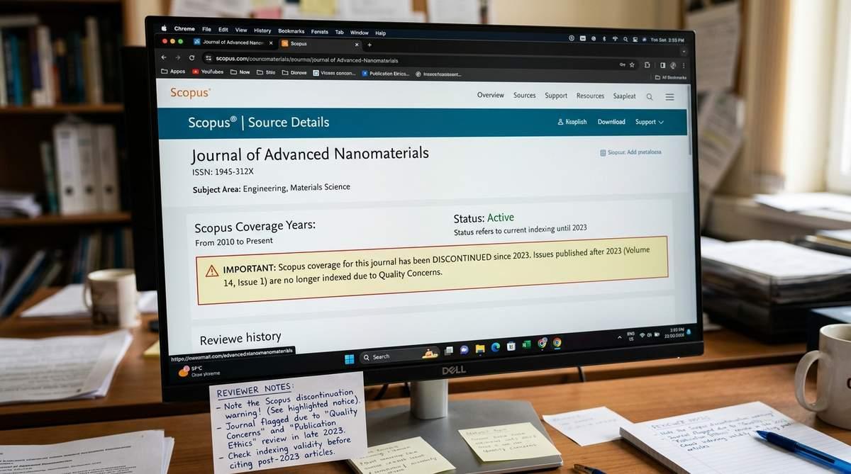 Статусы Active, Inactive и Discontinued: как читать карточку журнала